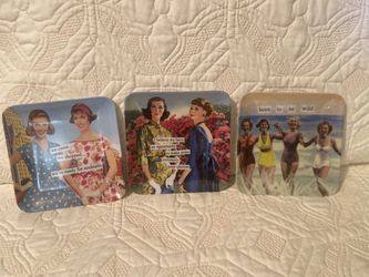 1950's Style Retro Novelty Trays