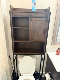 Over-Toilet Bathroom Storage Cabinet
