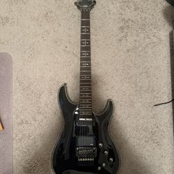 Schecter Hellraiser C-1 / EVH 5150 Half Cab And Orange Terror 15 Tube Amp 