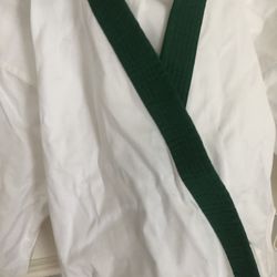 Proforce Tang Soo Do Gup Uniform - Green Trim