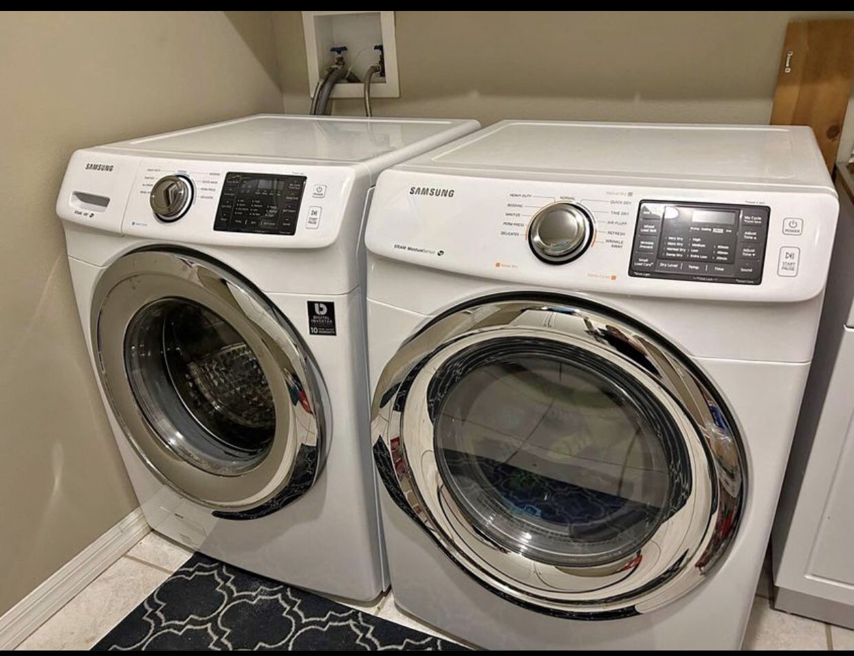 Front load, washer and dryer