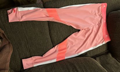 Cute Adidas Stella McCartney Pink White Coral L. Pants