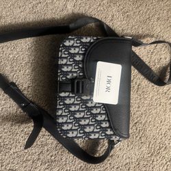 Dior crossbody bag with adjustable strap