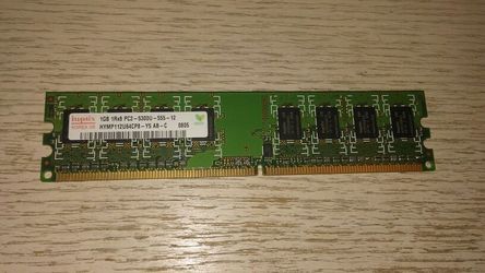 Hynix memory 1 GB DDR2 PC2-5300
