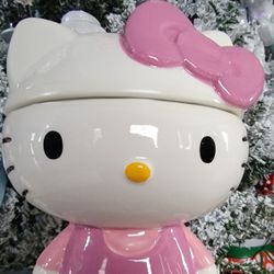 New! Hello Kitty Cookie Jar/Canister 