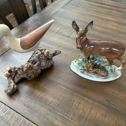 Seagull and Deer