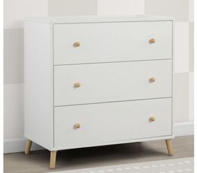 Delta Children 3-Drawer Dresser White