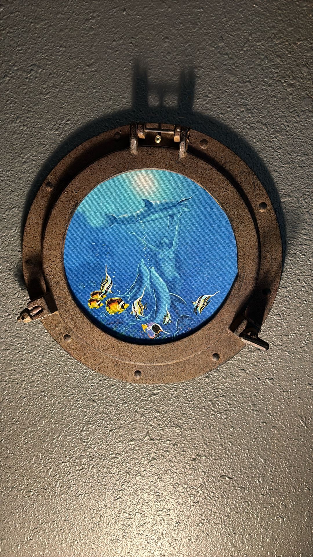 Kennith Aunchman Marina Painting 7/50