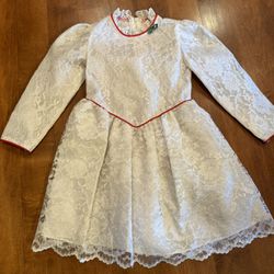 Girls Vintage Isabella Lace Dress Shipping Avaialbe 