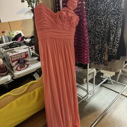 Coral Prom Dress 