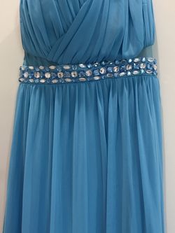 NWT Light Blue Ruby Rock Prom Dress Size 5