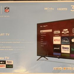 TCL Roku 32” Smart HD TV