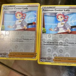 Pokémon Center Lady Holo