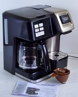 Hamilton Beach Flex Brew 2 Way Coffee Maker