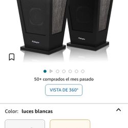 Pohopa - Altavoces Bluetooth impermeables, paquete de 2 unidades de sonido estéreo inalámbrico verdadero de 20 W, altavoces de doble emparejamiento pa
