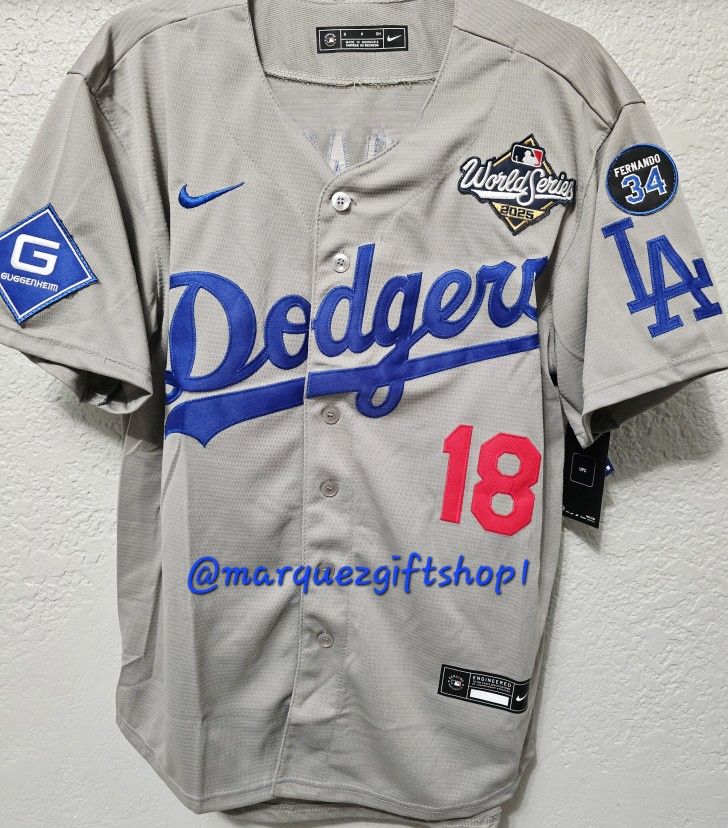 Men's Yamamoto Dodgers Jerseys (Small, Medium)