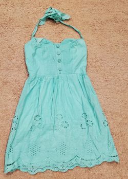 Charlotte Russe Green Summer Dress Size S