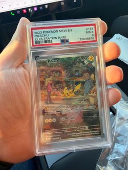 PSA 9 Pikachu 173/165