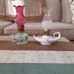 Two Small 6in Lanterns