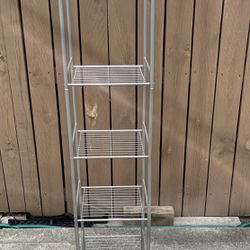 5 Tier Shelving Unit Or Shelving Unit With Wheels 
