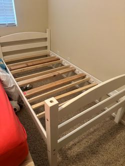 2- wood twin beds (Can convert to bunk)