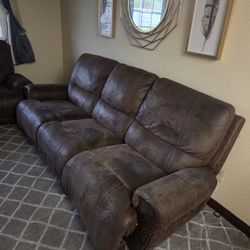 Sala 2 Piezas  Son Reclinables Gratis