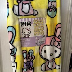 Hello Kitty Easter Blanket