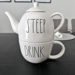 Rae Dunn Steep And Drink