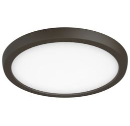 SATCO|NUVO Blink Pro LED Surface Mount - 13W - 9IN Round - CCT Selectable - Bronze - 120V