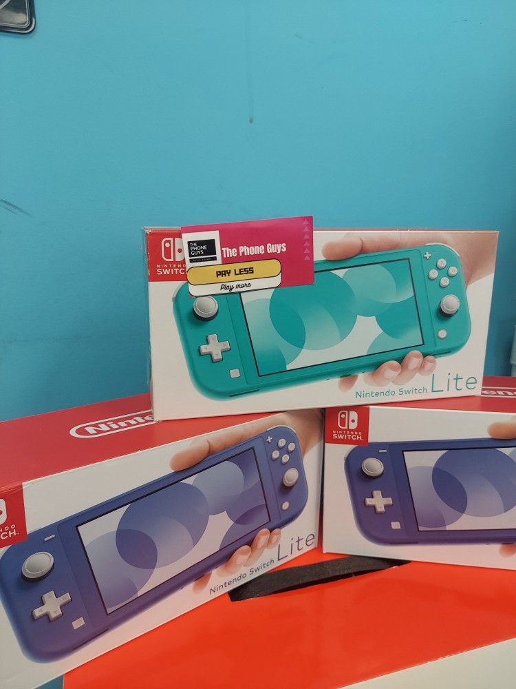 Nintendo Switch Lite Brand New 32GB - Buy it in full or $1 Down Today Only