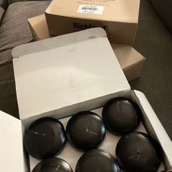 44 Black Floating Candles