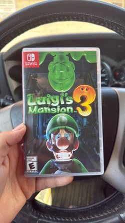 Nintendo Switch Luigi Mansion 3