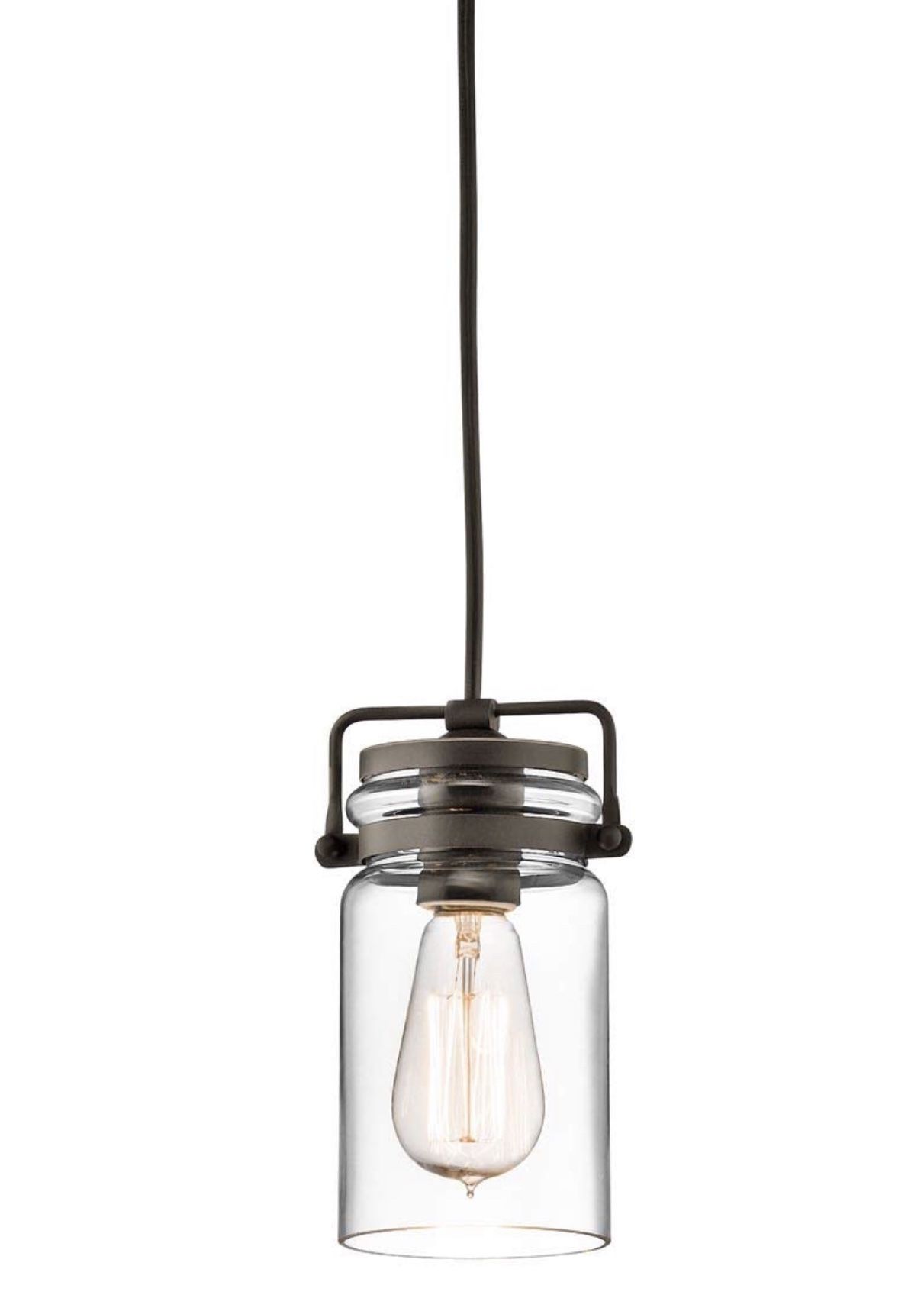 Kichler Canning Jar pendant lights (never used) Qty: 3