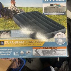 Intex Dura-Beam Standard Single-High Air Mattress
