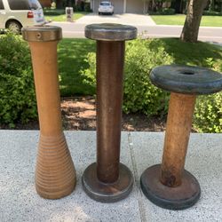 Antique Thread Spools 