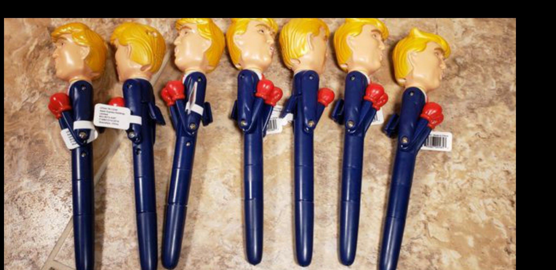 Fifty ink pens (50) Donald Trump Talking Pen Funny Gag Gift Make America Great pen