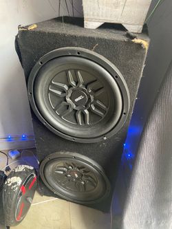 2 12’s subwoofers