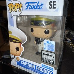 2025 Fundays Funko Pop Captain Freddy Show Edition