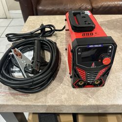 ARC Stick welder 110V,Fits All Rods,Plug And Play,Easy Safety To Operate For Beginners DIY,Synergic Mode Better welding with Hot Start, Arc force and 