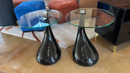 Tear Drop night stand (pair)