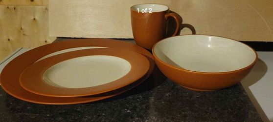 Noritake Colorwave Terra Cotta Stoneware Dinnerware Set