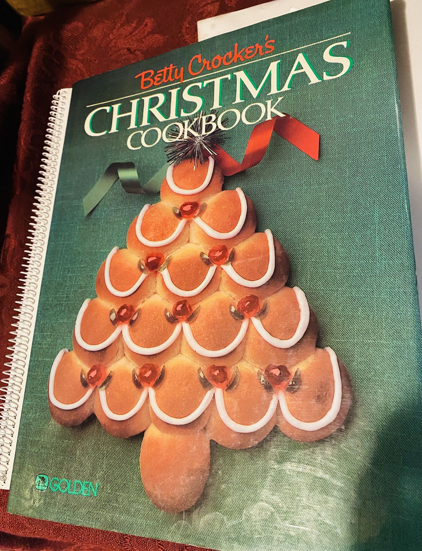 Vintage Christmas Betty Crocker’s Cookbook 