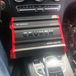 Crunch 2000 Watts Amp