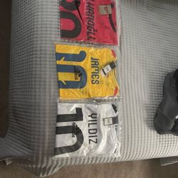 3 Soccer Jerseys Size Large – Juventus Yıldız 25/26 Pink, Colombia James 2026, Inter Pink Concept – Brand New