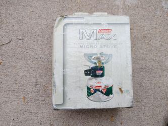 Coleman max micro stove