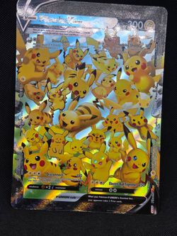 Pikachu Vunion jumbo card