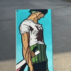 Zoro One Piece Painting
