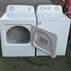 Washer And Dryer Electric Set Amana High Efficiency Extra Capacity Plus