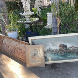 Vtg Art Decor