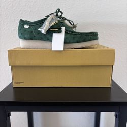 Clark’s Wallabee by Golf Wang / Size 10 / Forest green